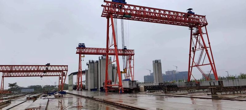 中冶集团赣州赣南大道项目MG160T/10T-30M-21M龙门吊
